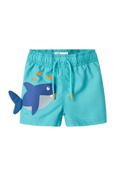 NAME IT Szorty kąpielowe Zakan 13239804 Niebieski Regular Fit ze sklepu MODIVO w kategorii Kąpielówki chłopięce - zdjęcie 182635436