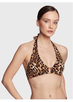 Lauren Ralph Lauren Góra od bikini 20381038 Beżowy ze sklepu MODIVO w kategorii Stroje kąpielowe - zdjęcie 182635457