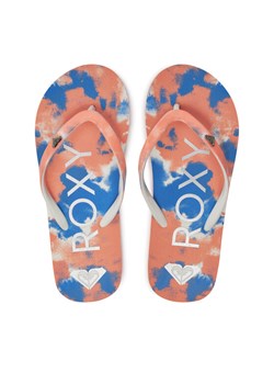 Roxy Japonki ARGL100264 Pomarańczowy ze sklepu MODIVO w kategorii Klapki dziecięce - zdjęcie 182635498