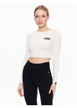 Ellesse Bluzka Linny SGR17947 Beżowy Slim Fit ze sklepu MODIVO w kategorii Bluzki damskie - zdjęcie 182635499