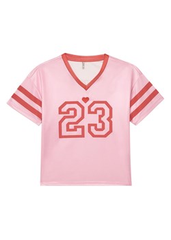 Kids ONLY T-Shirt Lulu 15354971 Różowy Regular Fit ze sklepu MODIVO w kategorii Bluzki dziewczęce - zdjęcie 182635508