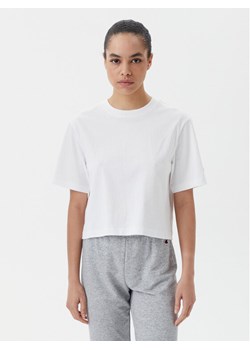 Champion T-Shirt 117874 Biały Regular Fit ze sklepu MODIVO w kategorii Bluzki damskie - zdjęcie 182635586
