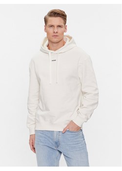 Hugo Bluza Dapo 50486478 Biały Relaxed Fit ze sklepu MODIVO w kategorii Bluzy męskie - zdjęcie 182635618