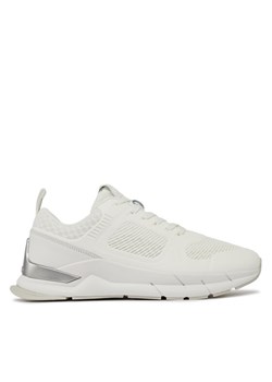Calvin Klein Sneakersy Low Top Lace Up Tech HM0HM01283 Biały ze sklepu MODIVO w kategorii Buty sportowe męskie - zdjęcie 182635649