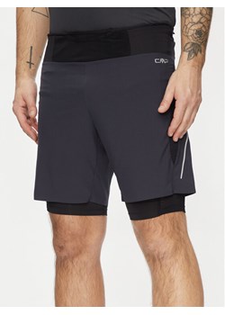 CMP Szorty sportowe 32C6747 Szary Regular Fit ze sklepu MODIVO w kategorii Spodenki męskie - zdjęcie 182635699