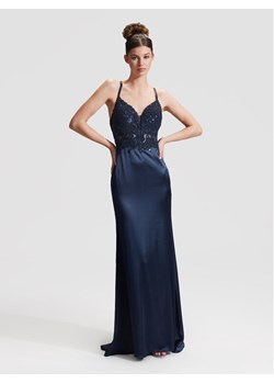 Hey Kyla Sukienka wieczorowa 5AG030HK Granatowy Slim Fit ze sklepu MODIVO w kategorii Sukienki - zdjęcie 182635726