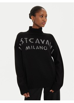 Just Cavalli Golf 77PAFM22 Czarny Regular Fit ze sklepu MODIVO w kategorii Swetry damskie - zdjęcie 182635758