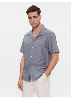 Tommy Jeans Koszula Camp DM0DM18963 Granatowy Regular Fit ze sklepu MODIVO w kategorii Koszule męskie - zdjęcie 182635797