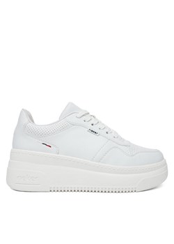 Rieker Sneakersy M7811-80 Biały ze sklepu MODIVO w kategorii Buty sportowe damskie - zdjęcie 182635855