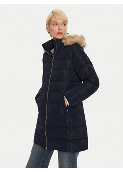Tommy Hilfiger Kurtka puchowa Heritage WW0WW43234 Granatowy Regular Fit ze sklepu MODIVO w kategorii Kurtki damskie - zdjęcie 182635918