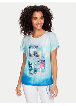 Olsen T-Shirt 11104849 Niebieski Regular Fit - id: 0000304418105 - marki Olsen - 182636006 Olsen T-Shirt 11104849 Niebieski Regular Fit ze sklepu MODIVO w kategorii Bluzki damskie - zdjęcie 182636006