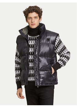Lindbergh Kamizelka 30-301129 Czarny Relaxed Fit ze sklepu MODIVO w kategorii Kamizelki męskie - zdjęcie 182636017