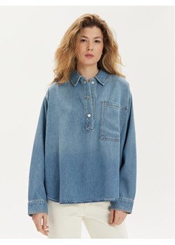 s.Oliver Koszula jeansowa 2140995 Niebieski Loose Fit - id: 0000303565534 - marki s.Oliver - 182636195 s.Oliver Koszula jeansowa 2140995 Niebieski Loose Fit ze sklepu MODIVO w kategorii Koszule damskie - zdjęcie 182636195
