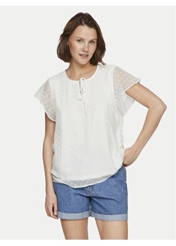 Vila Bluzka Edee 14100340 Biały Regular Fit ze sklepu MODIVO w kategorii Bluzki damskie - zdjęcie 182636258