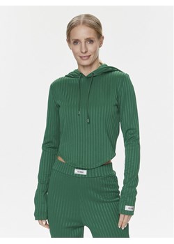 Guess Bluza Anneka V4RQ03 KC2U2 Zielony Regular Fit ze sklepu MODIVO w kategorii Bluzy damskie - zdjęcie 182636259