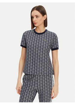 Lacoste T-Shirt TF3244 Granatowy Slim Fit - id: 0000304995231 - marki Lacoste - 182636308 Lacoste T-Shirt TF3244 Granatowy Slim Fit ze sklepu MODIVO w kategorii Bluzki damskie - zdjęcie 182636308