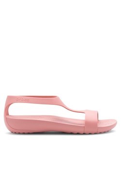 Crocs Sandały SERENA SANDAL 205469-682 Różowy ze sklepu MODIVO w kategorii Sandały damskie - zdjęcie 182636385