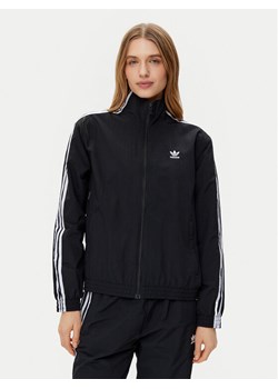 adidas Bluza Woven JD5331 Czarny Regular Fit ze sklepu MODIVO w kategorii Bluzy damskie - zdjęcie 182636515