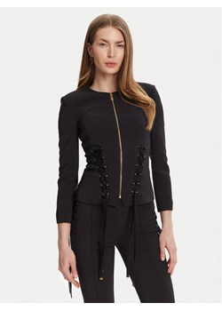 Elisabetta Franchi Marynarka GI-135-51E2 Czarny Regular Fit - id: 0000305003256 - marki Elisabetta Franchi - 182636576 Elisabetta Franchi Marynarka GI-135-51E2 Czarny Regular Fit ze sklepu MODIVO w kategorii Marynarki damskie - zdjęcie 182636576