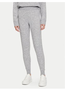 Athlecia Spodnie dresowe Daviana W Knitted EA243337 Szary Regular Fit ze sklepu MODIVO w kategorii Spodnie damskie - zdjęcie 182636609