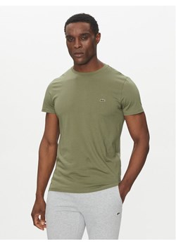 Lacoste T-Shirt TH6709 Zielony Regular Fit ze sklepu MODIVO w kategorii T-shirty męskie - zdjęcie 182636625