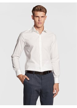 Michael Kors Koszula MD0MD90425 Biały Slim Fit ze sklepu MODIVO w kategorii Koszule męskie - zdjęcie 182636748