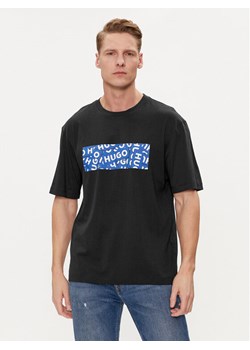 Hugo T-Shirt Nalayo 50515203 Czarny Regular Fit ze sklepu MODIVO w kategorii T-shirty męskie - zdjęcie 182636795