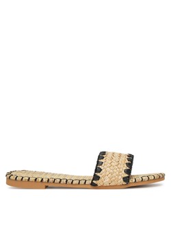 DeeZee Klapki BP6097-5 Beżowy ze sklepu MODIVO w kategorii Espadryle damskie - zdjęcie 182636808