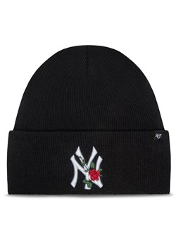 47 Brand Czapka New York Yankees Thorn B-THRNK17ACE Czarny ze sklepu MODIVO w kategorii Czapki zimowe damskie - zdjęcie 182636819