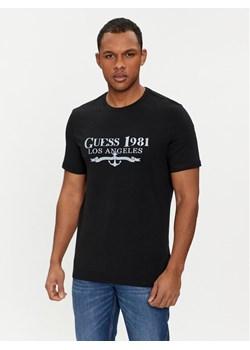 Guess T-Shirt M4GI27 J1314 Czarny Regular Fit ze sklepu MODIVO w kategorii T-shirty męskie - zdjęcie 182636905