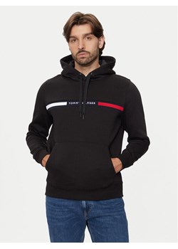 Tommy Hilfiger Bluza MW0MW37361 Czarny Regular Fit ze sklepu MODIVO w kategorii Bluzy męskie - zdjęcie 182637006