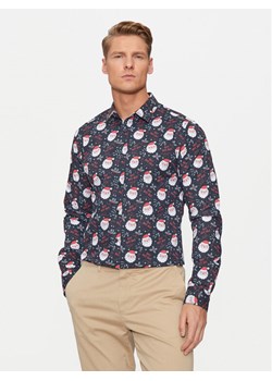 Only & Sons Koszula 22031026 Granatowy Slim Fit ze sklepu MODIVO w kategorii Koszule męskie - zdjęcie 182637018