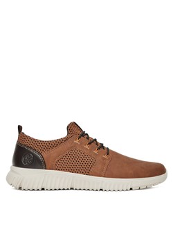 Rieker Sneakersy B7588-24 Brązowy ze sklepu MODIVO w kategorii Buty sportowe męskie - zdjęcie 182637068