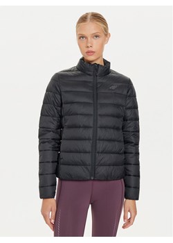 4F Kurtka zimowa 4FWAW24TDJAF467 Czarny Slim Fit ze sklepu MODIVO w kategorii Kurtki damskie - zdjęcie 182637127