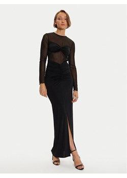 Simona Corsellini Sukienka wieczorowa A24CEAB060 Czarny Slim Fit ze sklepu MODIVO w kategorii Sukienki - zdjęcie 182637138