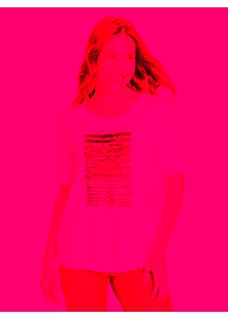 Olsen T-Shirt 11104751 Biały Relaxed Fit ze sklepu MODIVO w kategorii Bluzki damskie - zdjęcie 182637257