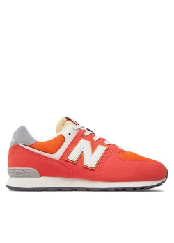 New Balance Sneakersy GC574RCB Pomarańczowy ze sklepu MODIVO w kategorii Buty sportowe dziecięce - zdjęcie 182637357