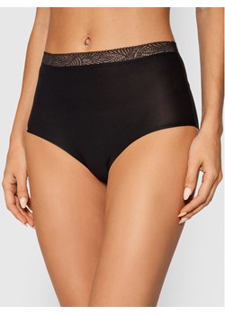 Chantelle Figi klasyczne z wysokim stanem Soft Stretch C11G70 Czarny ze sklepu MODIVO w kategorii Majtki damskie - zdjęcie 182637366