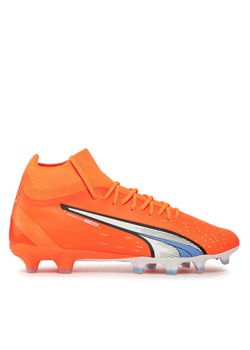 Puma Buty do piłki nożnej Ultra Pro 107240 01 Pomarańczowy ze sklepu MODIVO w kategorii Buty sportowe męskie - zdjęcie 182637367