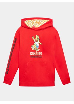 Vans Bluza HARIBO VN00086G Czerwony Regular Fit ze sklepu MODIVO w kategorii Bluzy chłopięce - zdjęcie 182637408