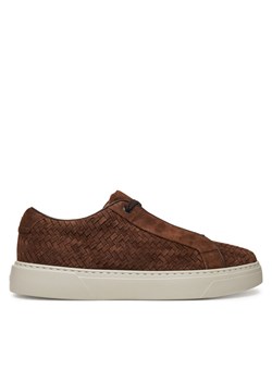 BOSS Sneakersy Gary 50538983 Brązowy ze sklepu MODIVO w kategorii Buty sportowe męskie - zdjęcie 182637419