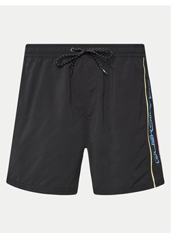 Quiksilver Szorty kąpielowe Everyday Vert Volley AQYJV03139 Czarny Regular Fit ze sklepu MODIVO w kategorii Kąpielówki - zdjęcie 182637449