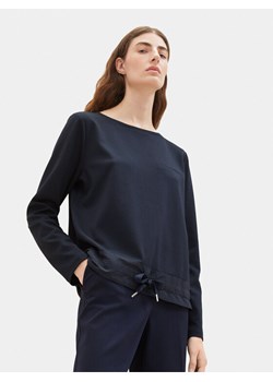 Tom Tailor Bluza 1038188 Granatowy Regular Fit ze sklepu MODIVO w kategorii Bluzy damskie - zdjęcie 182637577