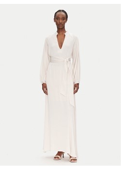 ACCESS FASHION Sukienka wieczorowa 53-3340-108 Beżowy Regular Fit ze sklepu MODIVO w kategorii Sukienki - zdjęcie 182637626