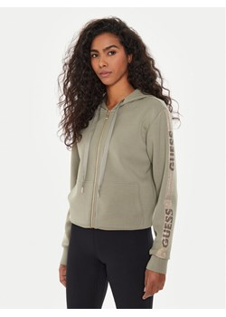 Guess Bluza W4YQ22 KBYE2 Zielony Regular Fit ze sklepu MODIVO w kategorii Bluzy damskie - zdjęcie 182637675