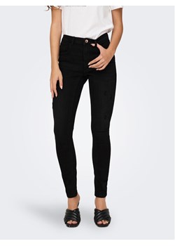 ONLY Jeansy 15259128 Czarny Skinny Fit ze sklepu MODIVO w kategorii Jeansy damskie - zdjęcie 182637686