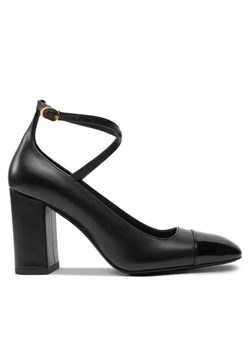 Stuart Weitzman Czółenka Eden Strap 85 SK085 Czarny ze sklepu MODIVO w kategorii Czółenka - zdjęcie 182637688