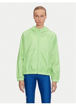Under Armour Wiatrówka UA Rival Sport 1382698 Zielony Regular Fit ze sklepu MODIVO w kategorii Kurtki damskie - zdjęcie 182637776