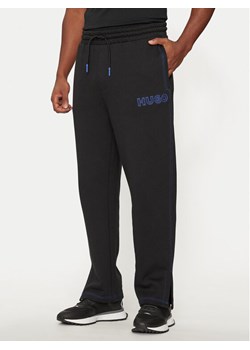 Hugo Spodnie dresowe 50521720 Czarny Regular Fit ze sklepu MODIVO w kategorii Spodnie męskie - zdjęcie 182638045