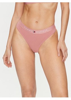 Tommy Hilfiger Stringi UW0UW04146 Różowy ze sklepu MODIVO w kategorii Majtki damskie - zdjęcie 182638067